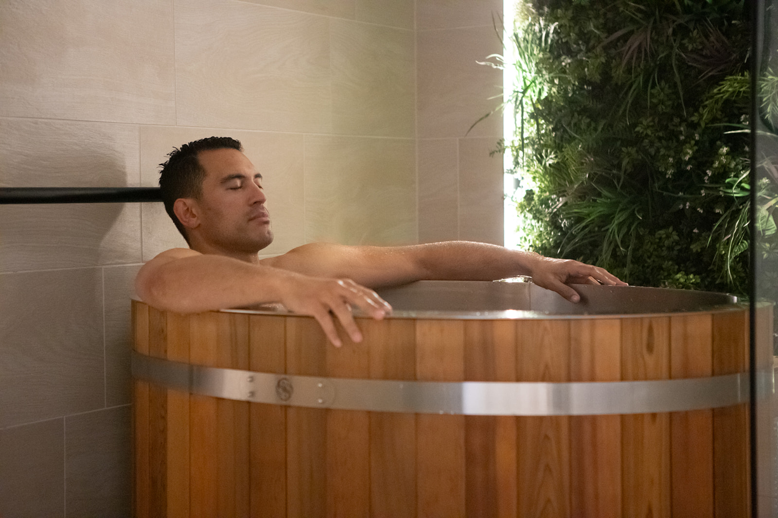 Ice bath at The Basin Gym Newcastle